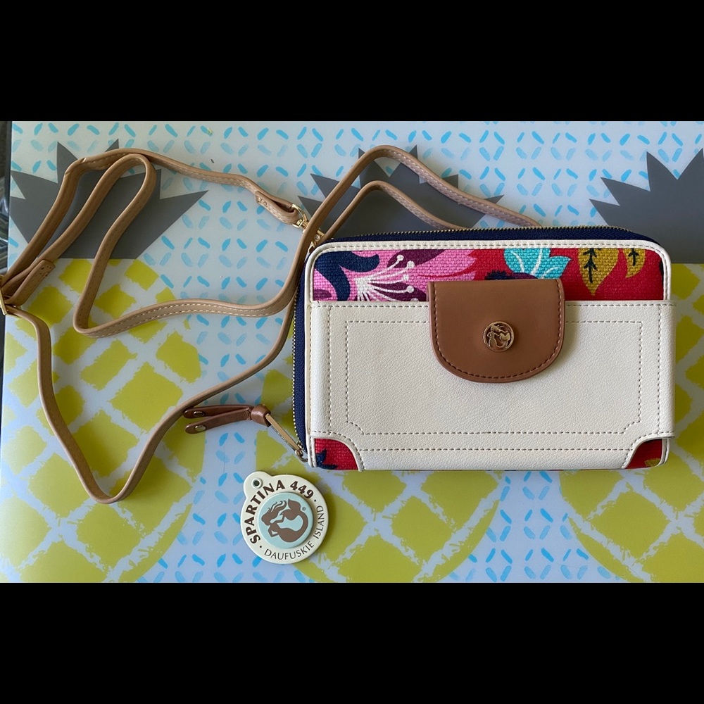 Spartina Phone Crossbody Wallet
